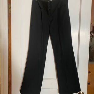 Express; Black Suit Pants; 0; 0S